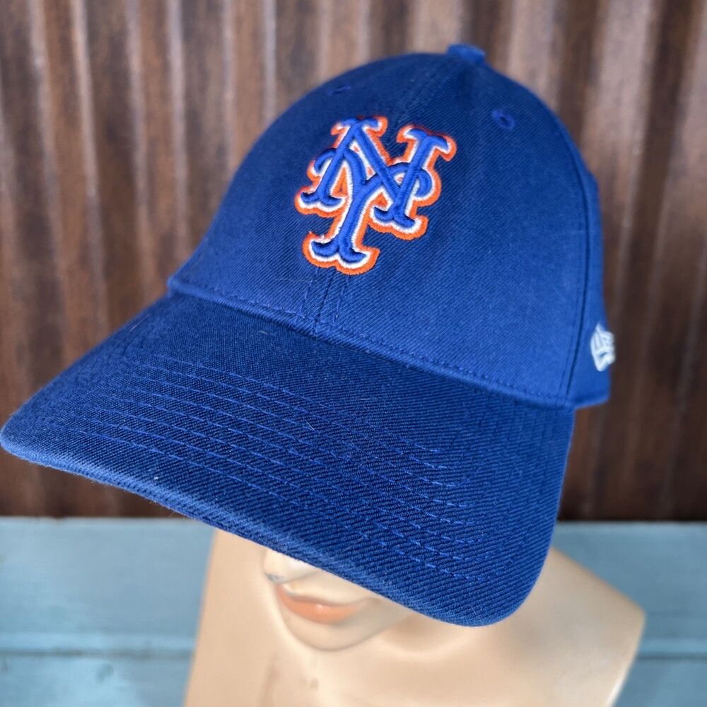 New York Mets Blue L/XL New Era 39THIRTY Fitted Stretch Cap Hat